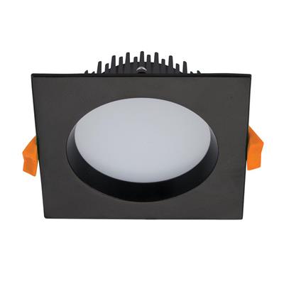 DECO-13 Square 13W Dimmable LED Black
