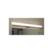Modern Streamline 16W Cool White LED Vanity Wall Light with Opal Diffuser Econolight