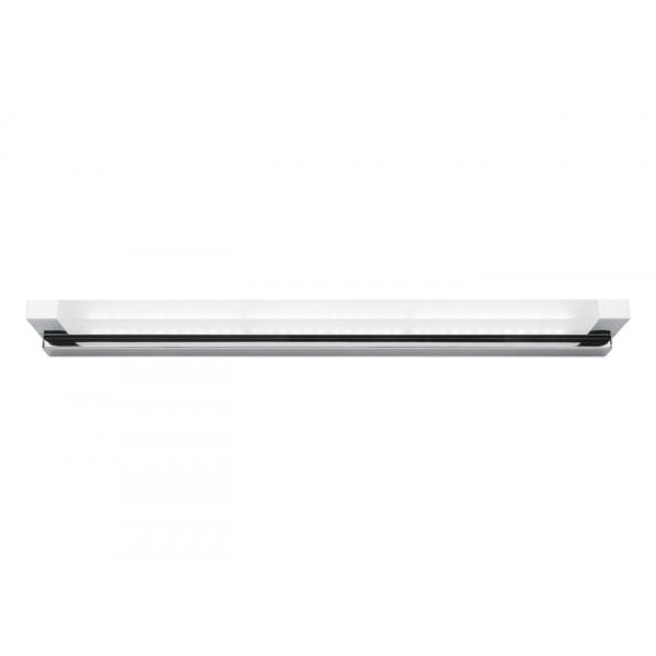 EXTREME - Medium Modern Chrome 18W Cool White LED Dimmable Vanity Light With Frost Acrylic Cougar