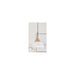 FINN - Small Blonde Wood Cone Shaped 1 Light Pendant With Frosted Glass CLA