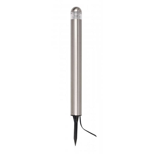 GUIDE - Low Voltage Stainless Steel Exterior Spike Bollard With Clear Acrylic Diffuser - IP44 - Transformer/Driver Required Oriel