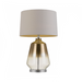 HARPER - Stunning Gold Plated Base 1 Light Table Lamp With White Shade-telbix HARPER TL-GDWH