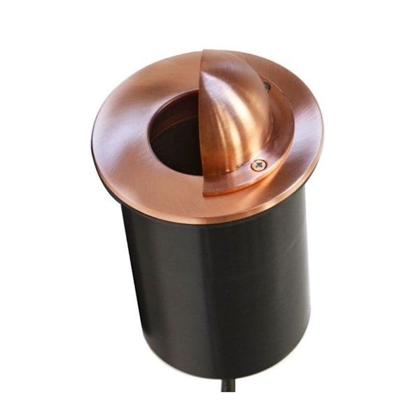 INGROUND - Round Low Voltage Polished Copper Eyelid Inground/Wall Light - IP67 CLA