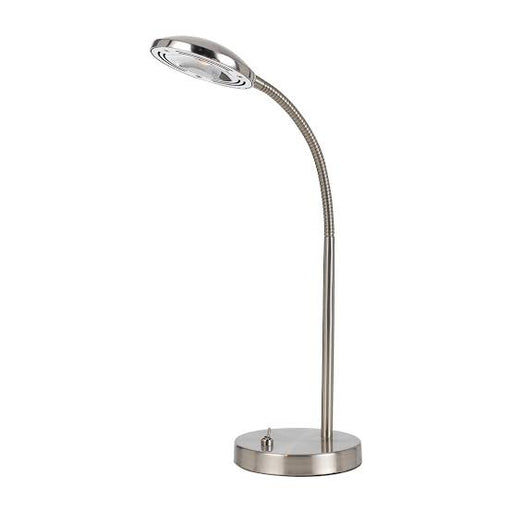 Plain Nickel LED Desk Lamp - Tyler