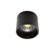KEON - Large Round Black 20W Warm White Dimmable Surface Mounted LED Down Light-telbix KEON 20-BK83