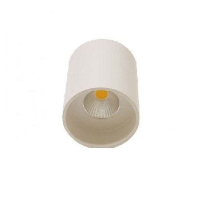 KEON - Large Round White 20W Warm White Dimmable Surface Mounted LED Down Light