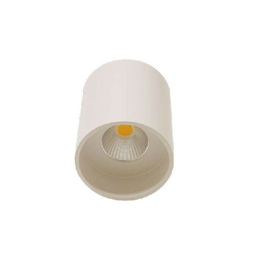 KEON - Small Round White 10W Warm White Dimmable Surface Mounted LED Down Light Telbix
