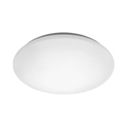 KOBE Plain Round 27W 390mm Warm White Dimmable LED Oyster Light with Gloss Opal Acrylic Diffuser Cougar