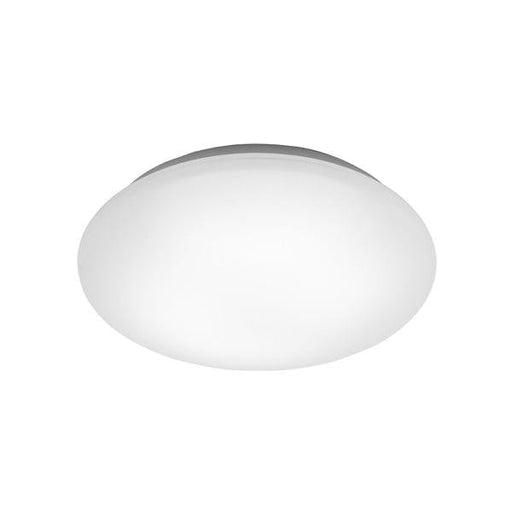 KOBE Plain Round 16W 300mm Warm White Dimmable LED Oyster Light with Gloss Opal Acrylic Diffuser Cougar