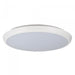 KORE - Modern Medium Round Slim White 25W Dimmable CCT LED Oyster Light - IP54 Oriel