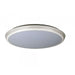 KORE - Modern Large Round Slim White 30W Dimmable CCT LED Oyster Light - IP54 Oriel