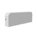 KUK - Modern Rectangular Matt White Die Cast Aluminium 10W Warm White Exterior Down Only Wall Bracket - IP54 CLA