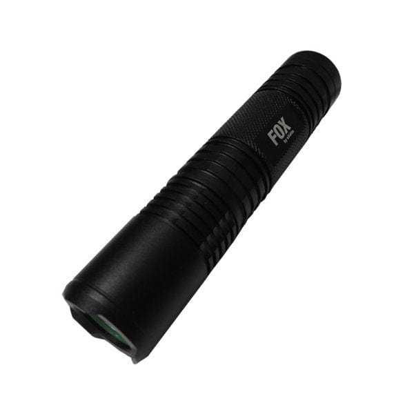LED TORCH - Black Aeronautical Aluminium Alloy 10W LED Hand Torch With Rechargeable Battery - 780 Lumens CLA