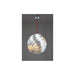 MADISON - Small Modern Silver Metal 1 Light Pendant Featuring Red Suspension - 350mm Florentino