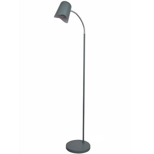 PASTEL26 - Modern Floor Lamp Matte Green 1 Light With Adjustable Neck CLA