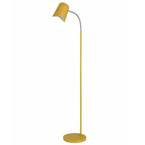 PASTEL28 - Modern Floor Lamp Matte Yellow 1 Light With Adjustable Neck CLA