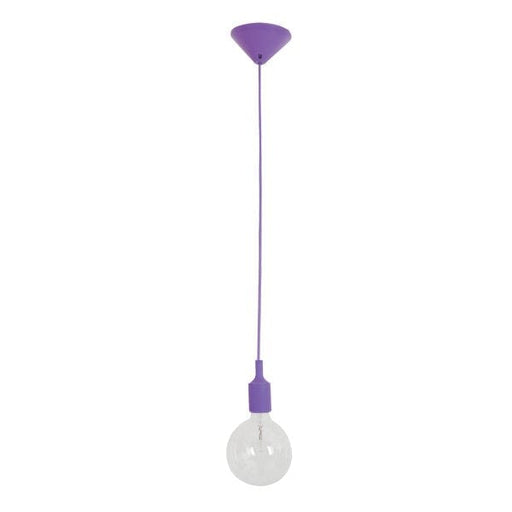 PEN - Modern Purple Silicone 1 Light Suspension CLA