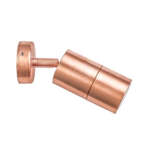 CLA COPPER - Stunning Copper Body Adjustable 1 Light Exterior Wall Light - IP65 CLA