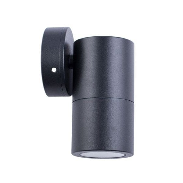 BLACK - Low Voltage Black Powder Coated Aluminium Fixed Exterior Wall Light - IP65  ****DRIVER/TRANSFORMER REQUIRED**** CLA