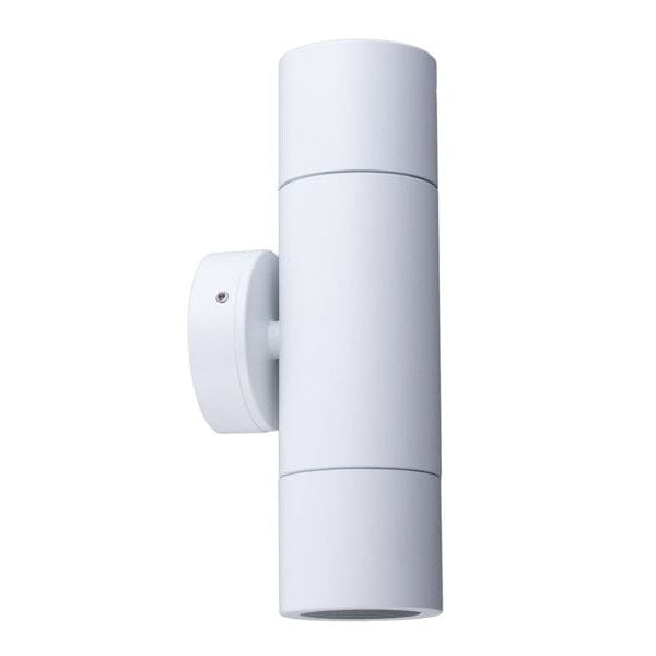 WHITE - Low Voltage White Powder Coated Aluminium Up/Down Exterior Wall Light - IP65  ****DRIVER/TRANSFORMER REQUIRED**** CLA