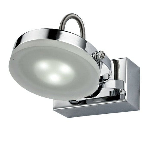 SEATTLE - Chrome 3W LED Interior Wall Light With Frosted Diffuser- 3000K CLA