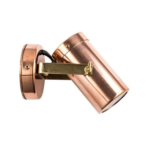COPPER - Economy Copper 12 Volt Surface Mounted Adjustable 1 Light Exterior Wall Light ***Driver Required*** - IP54 CLA