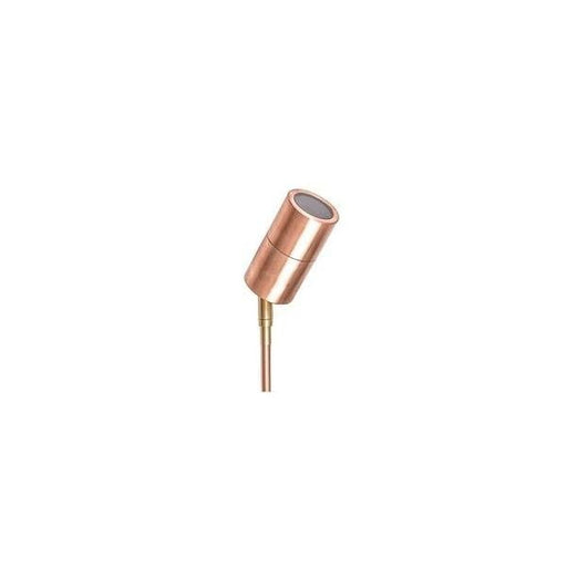 COPPER - Low Voltage Copper Short Spike Exterior Garden Light - IP65  ****DRIVER/TRANSFORMER REQUIRED**** CLA