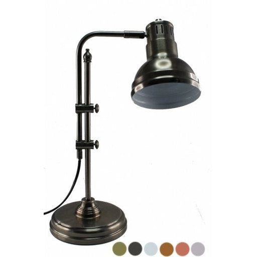 FEDERATION - Traditional Black Nickel Metal 1 Light Table Lamp Toongabbie