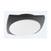 ULAN - Modern Powder Coated Dark Grey Square 20W Warm White Exterior Wall/Ceiling Light - IP65 CLA