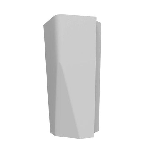 WIG - Modern White Powder Coated Aluminium 11W Warm White Exterior Up/Down Wall Light - IP65 CLA